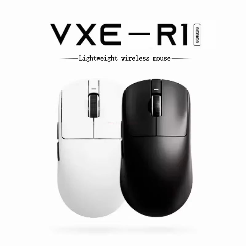 Vxe R1 Pro Series - Wireless Mouse, Light Weight, 2Khz Smart Speed 