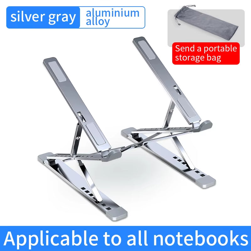 Adjustable and Portable Aluminum Laptop Stand 