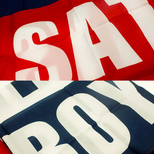 "Saturdays for the Boys" Flag 3X5 Vivid Color and UV Fade Resistant 