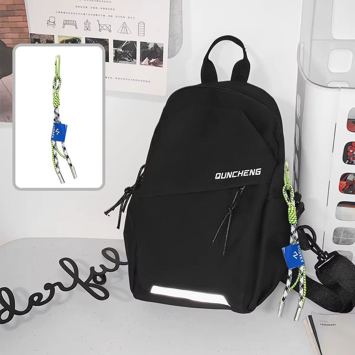 Stylish Crossbody Bag - Single Shoulder Small Backpack 