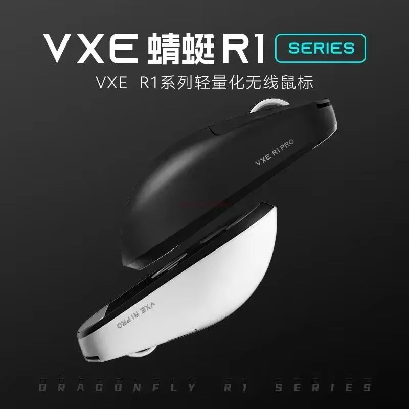 Vxe R1 Pro Series - Wireless Mouse, Light Weight, 2Khz Smart Speed 