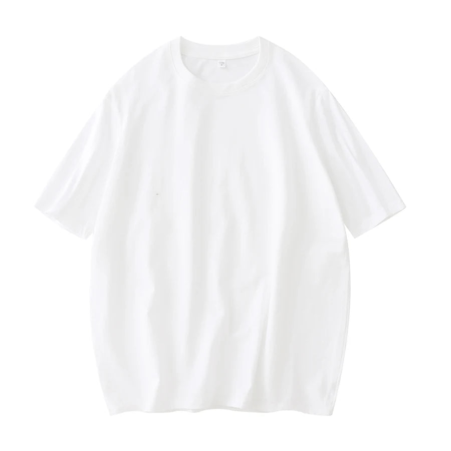Women Cotton T Shirts -  White & Black Tees, Basic Tops for Summer 