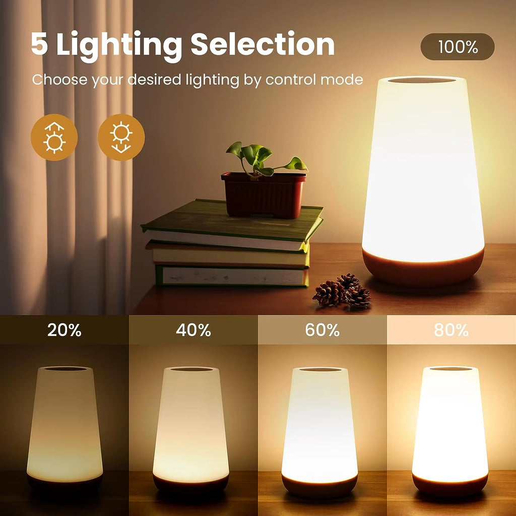 13 Color Changing Night Light - Remote Control Touch, USB Rechargeable 