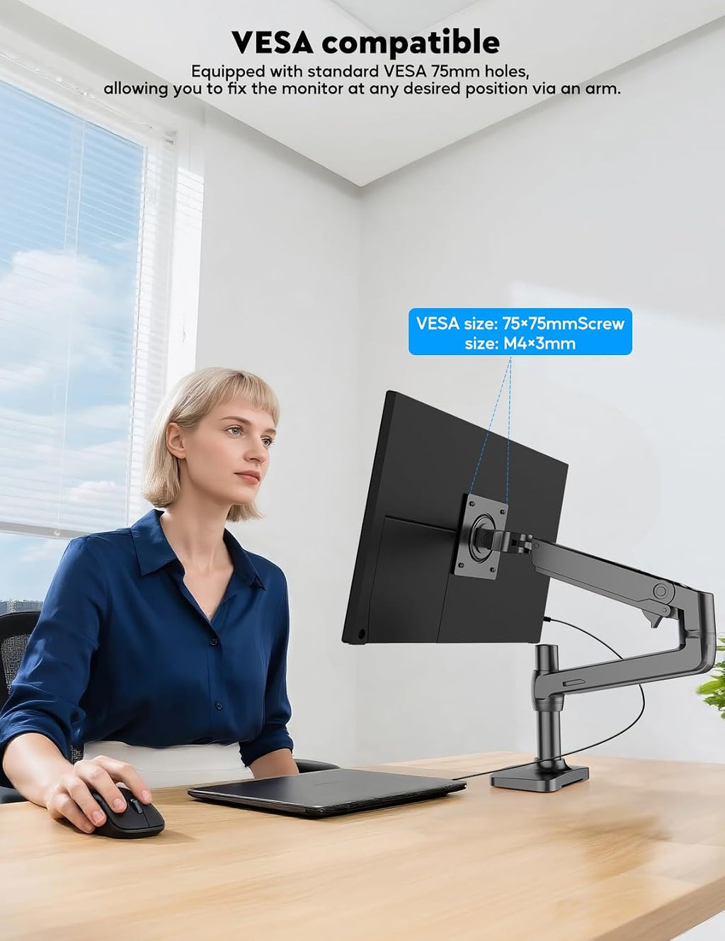 Portable Monitor, 15.6" 1080P FHD Laptop Monitor -  USB-C HDMI Computer Display, Laptop Extended Monitor for PC Phone Mac Xbox PS4/5 Switch