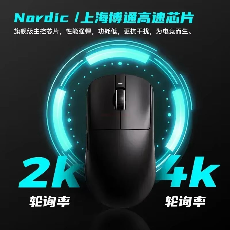 Vxe R1 Pro Series - Wireless Mouse, Light Weight, 2Khz Smart Speed 