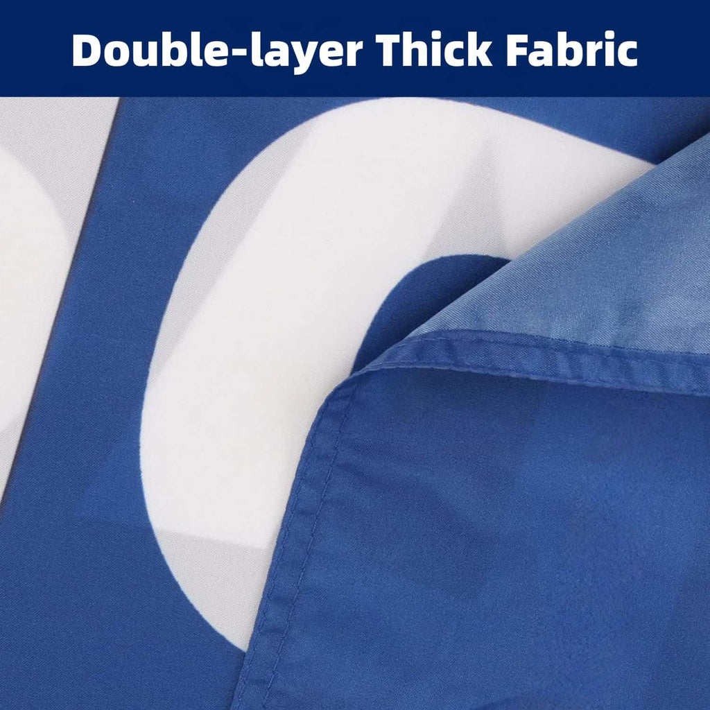 Blue Jays 3' X 5' Banner Flag, Resistant Fading Outdoor Flag with Reinforced Grommets