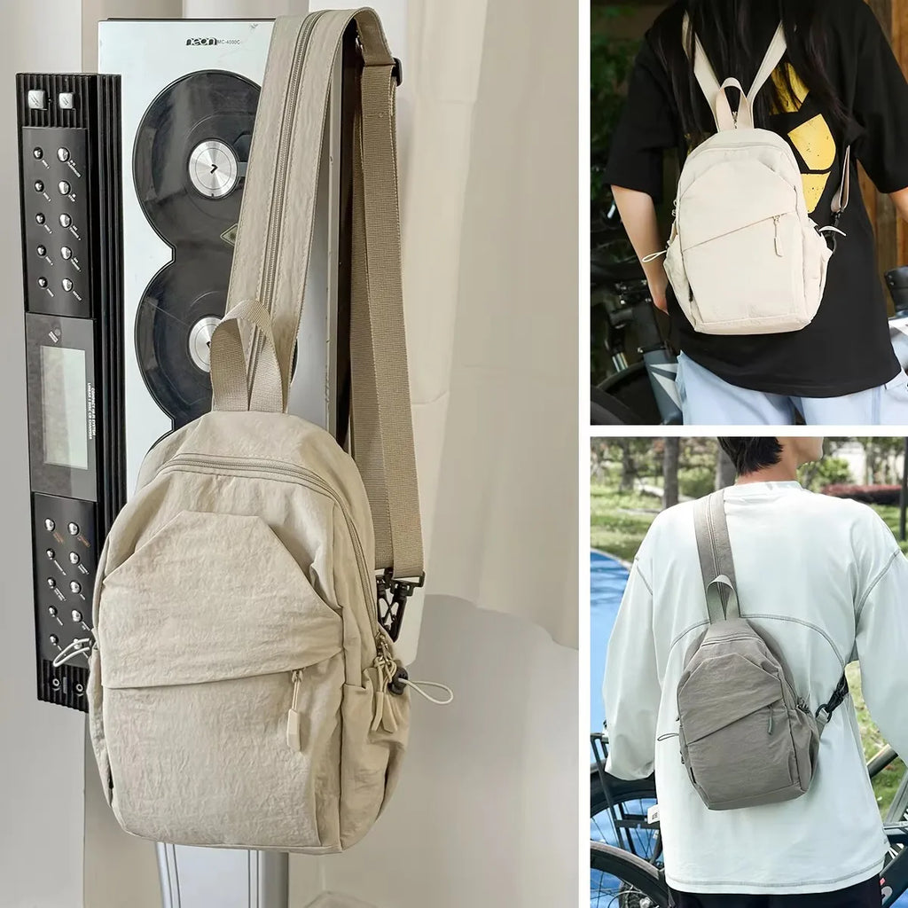 Stylish Crossbody Bag - Single Shoulder Small Backpack 