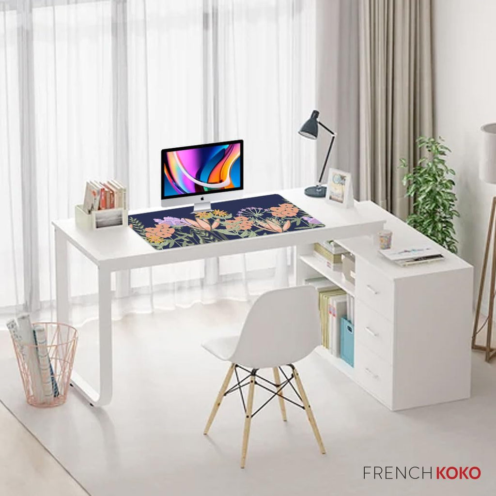  Large Desk Pad (Colorful Floral Design) 