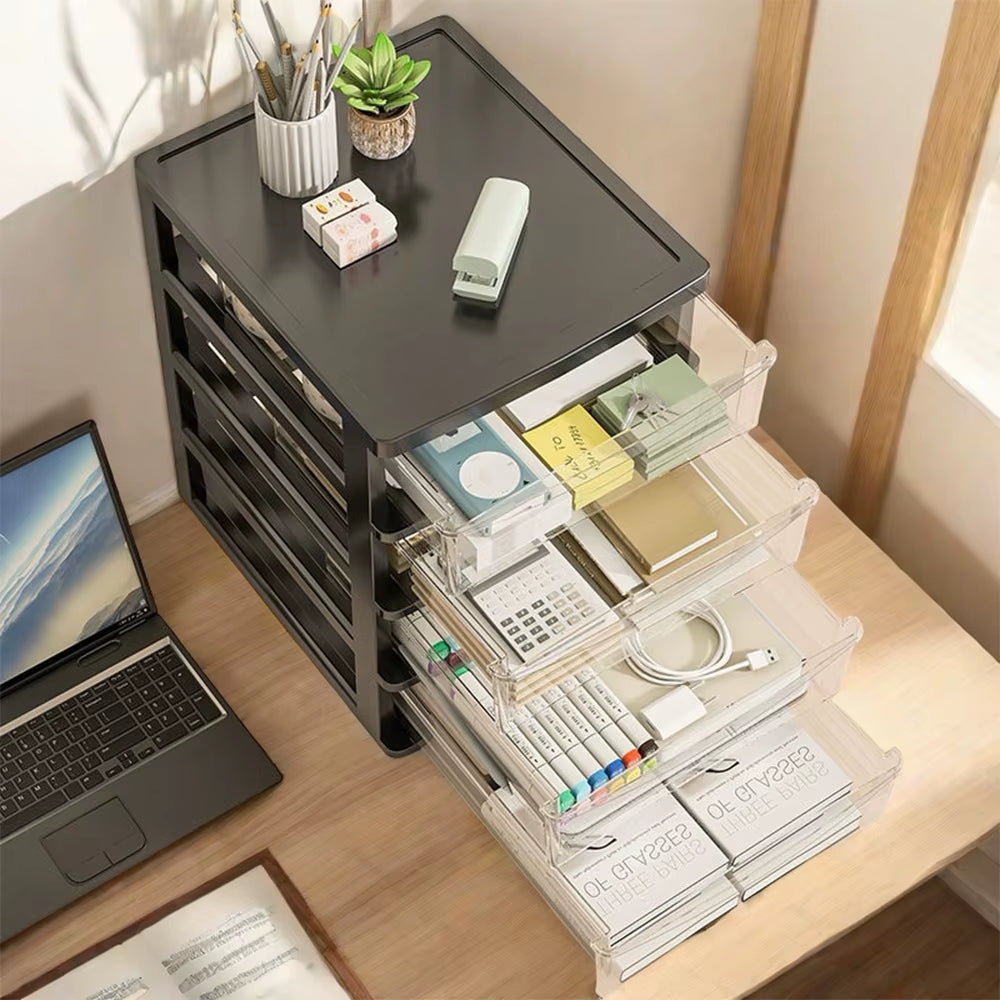 Multi-Layer Plastic Drawer for Storage/Table Organizer  