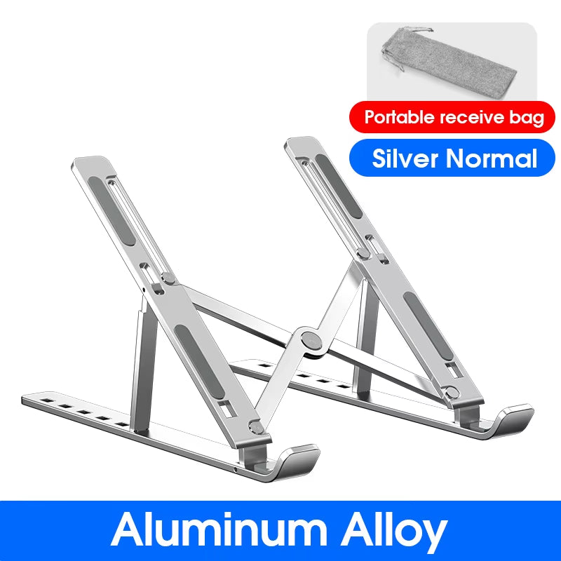 Adjustable and Portable Aluminum Laptop Stand 