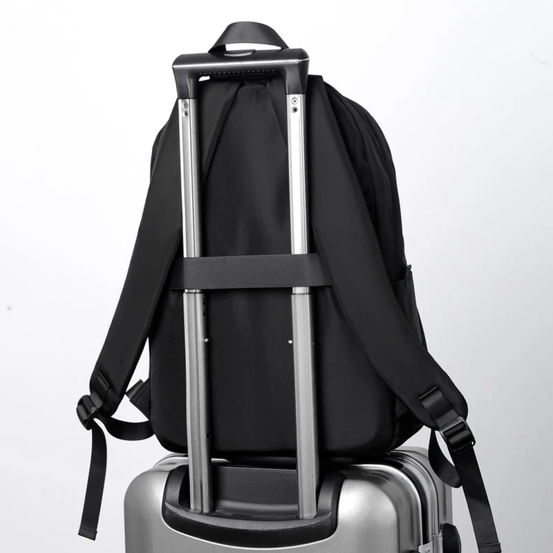 Business Backpack, Large Capacity Computer Bag, Waterproof Fabric l