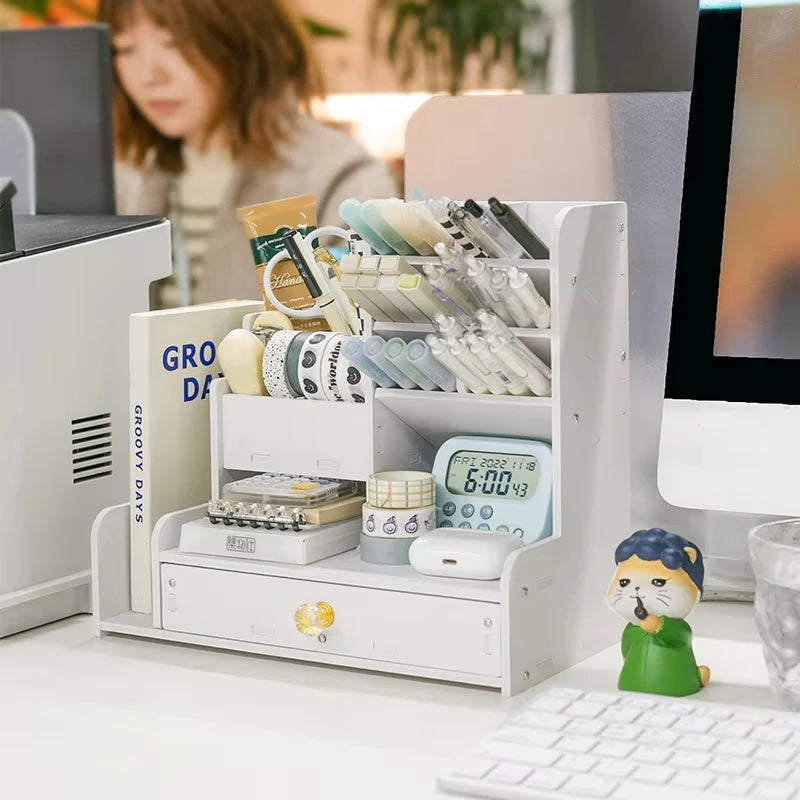Multi Compartment Desk Organizer 