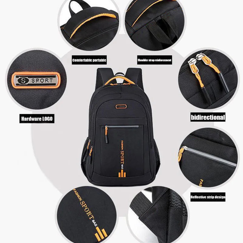  Trendy Large Capacity Backpack 