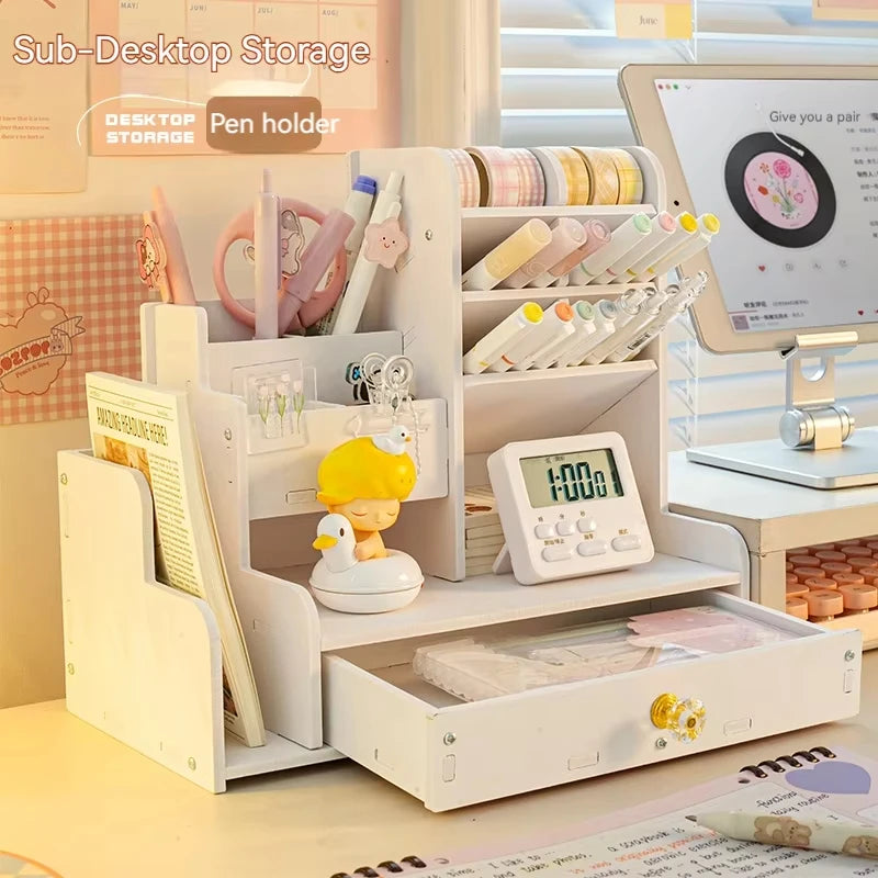 Multi Compartment Desk Organizer 