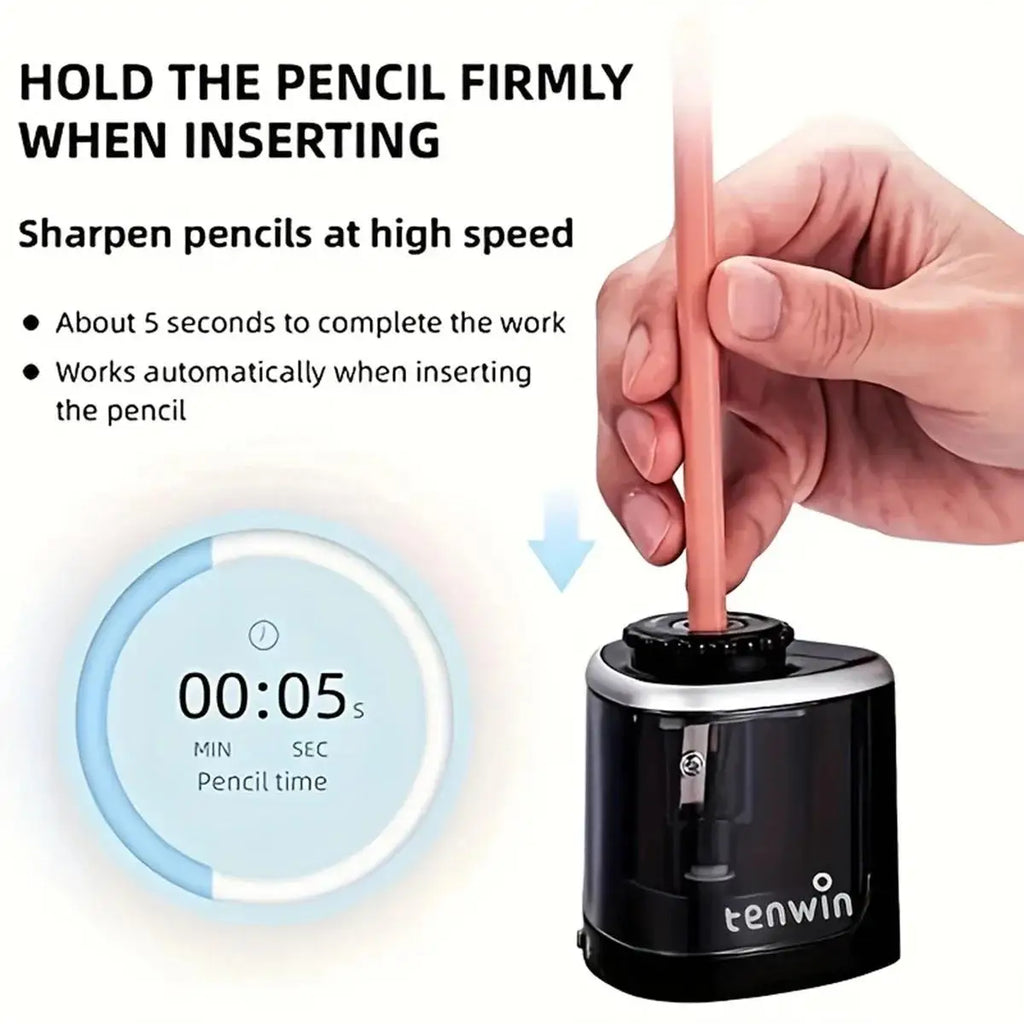 Automatic Electric Sharpener, Desktop Pencil Sharpener (6-8 Mm)