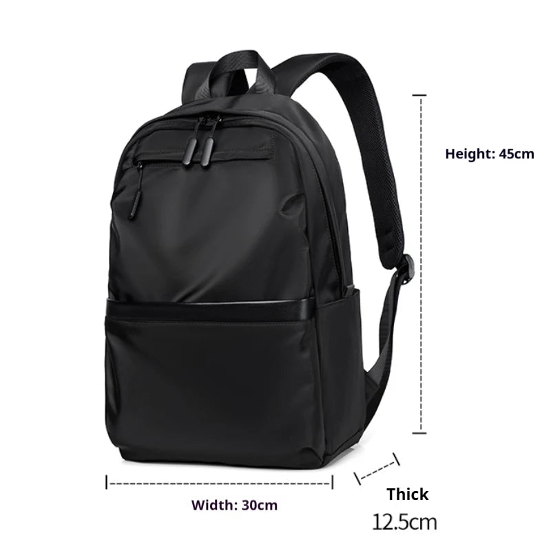 Business Backpack, Large Capacity Computer Bag, Waterproof Fabric l
