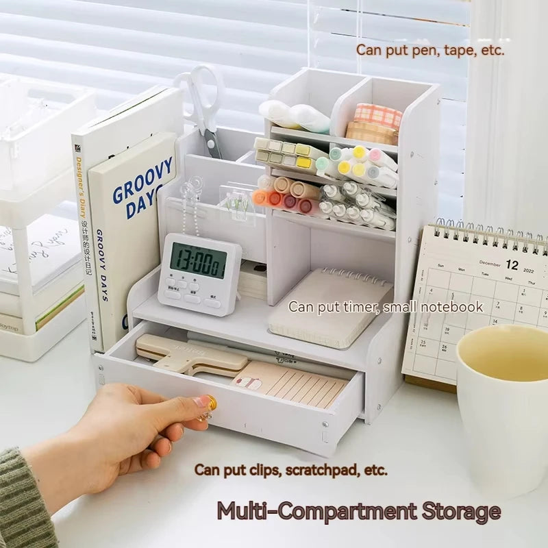 Multi Compartment Desk Organizer 