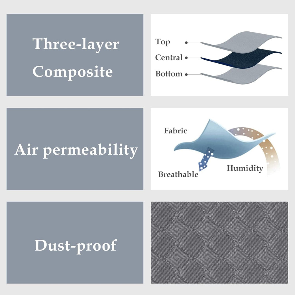 4-Pack Collapsible Under Bed/Closet Storage Bags 